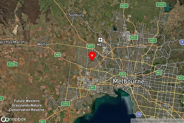 St Albans,Victoria Satellite Map