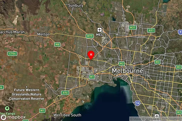 Ardeer,Victoria Satellite Map