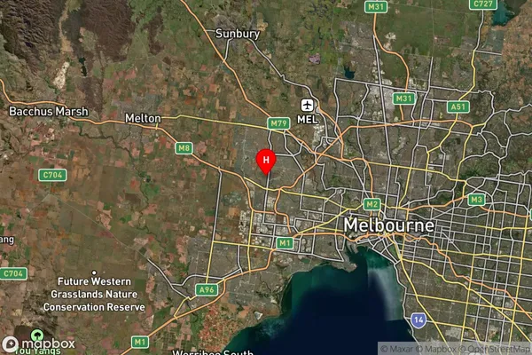 Deer Park North,Victoria Satellite Map