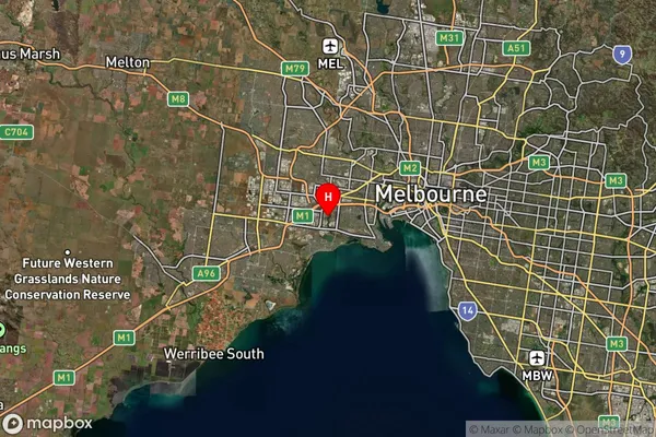 Altona East,Victoria Satellite Map