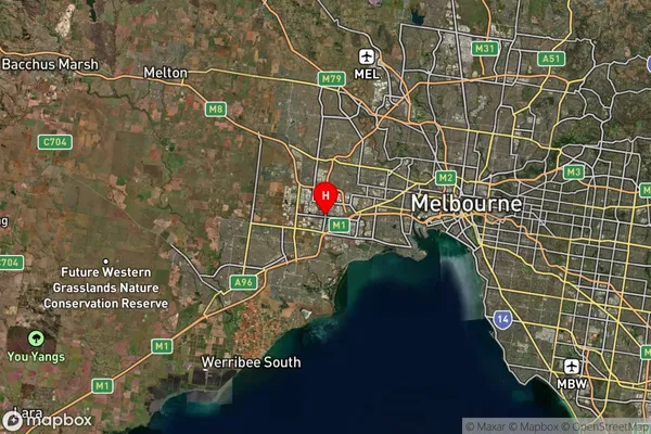 Laverton North,Victoria Satellite Map