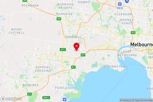 Laverton North,Victoria Area Map