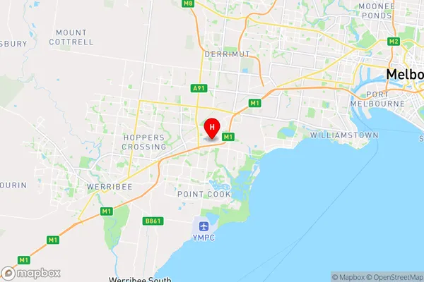 Laverton Raaf,Victoria Area Map