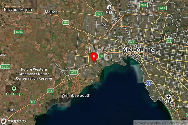 Laverton,Victoria Satellite Map