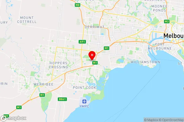 Laverton,Victoria Area Map