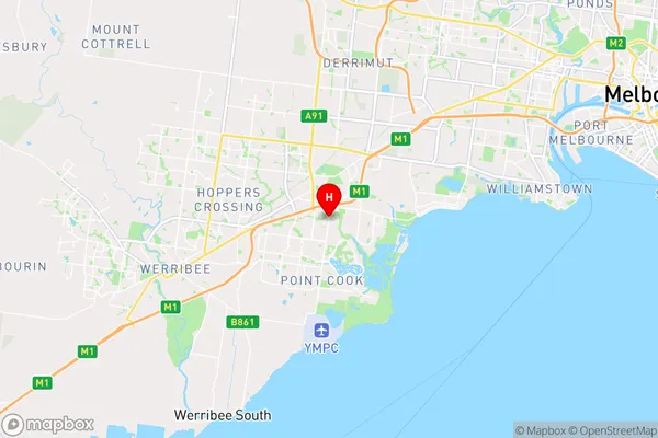 Seabrook,Victoria Area Map