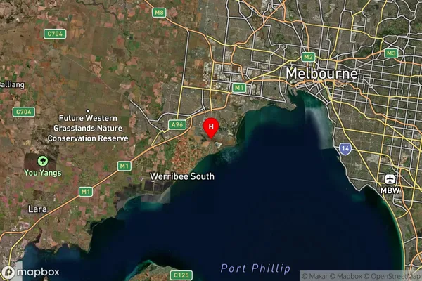 Point Cook,Victoria Satellite Map