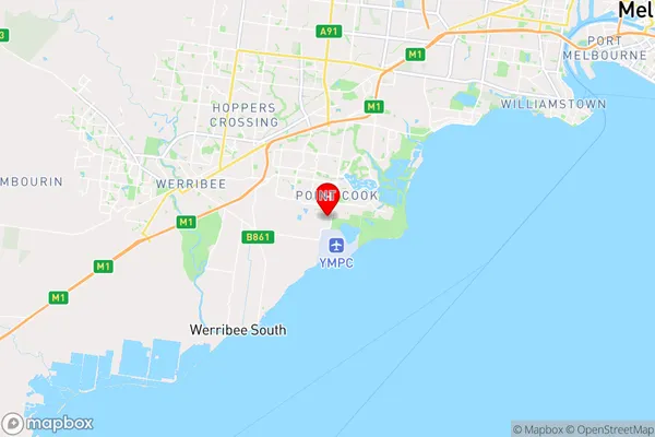 Point Cook,Victoria Area Map