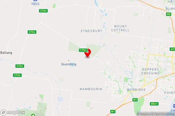 Quandong,Victoria Area Map