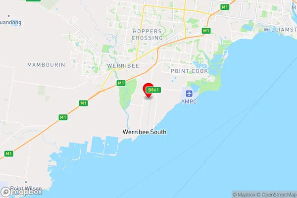 Werribee South,Victoria Area Map