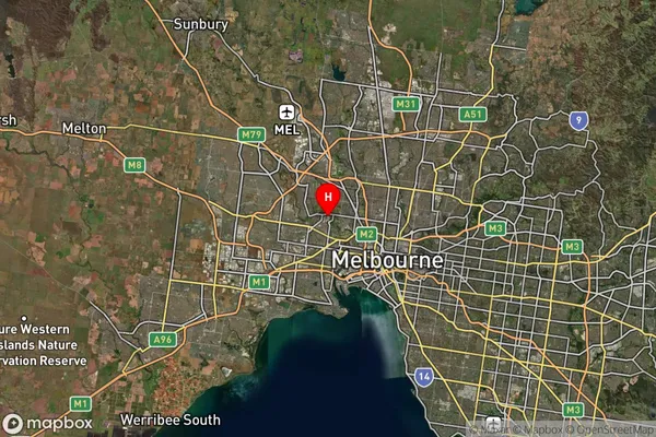 Highpoint City,Victoria Satellite Map