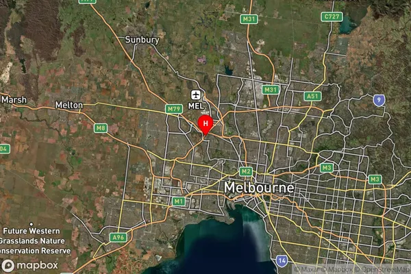 Keilor East,Victoria Satellite Map