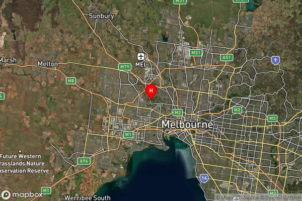 Avondale Heights,Victoria Satellite Map