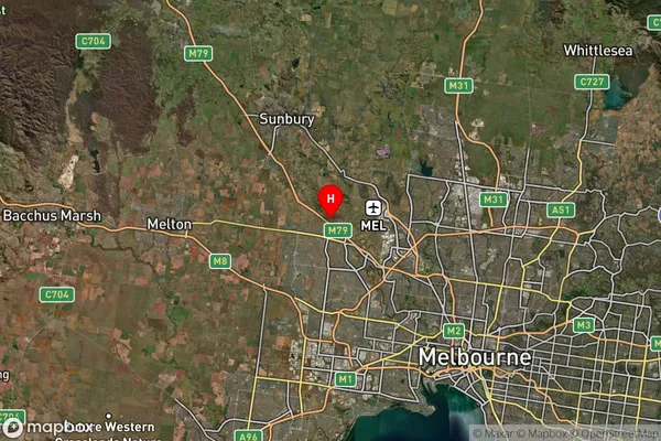 Keilor North,Victoria Satellite Map