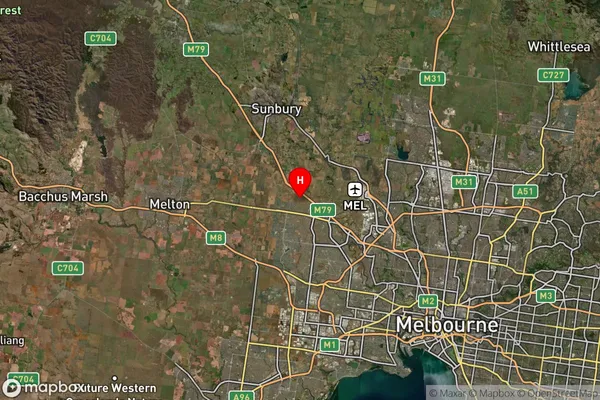 Calder Park,Victoria Satellite Map