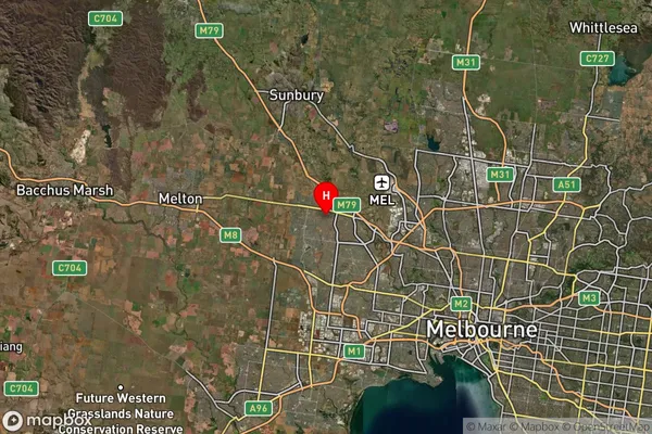 Sydenham,Victoria Satellite Map