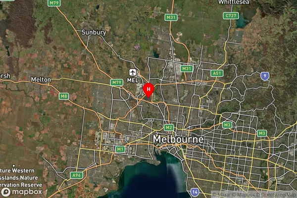 Airport West,Victoria Satellite Map