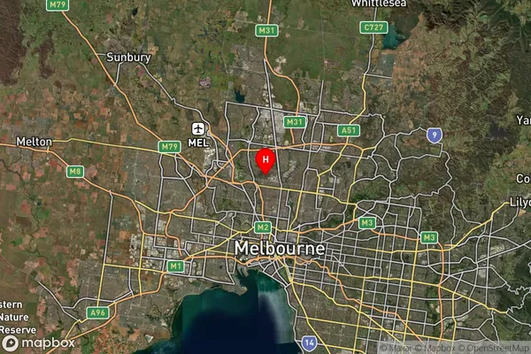 Pascoe Vale,Victoria Satellite Map