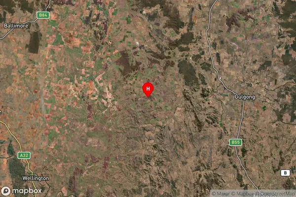 Goolma,New South Wales Satellite Map