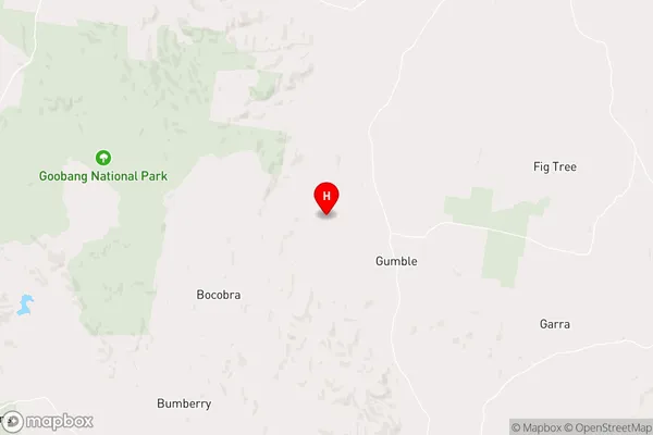 Gumble,New South Wales Area Map