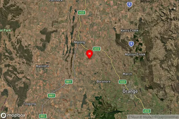 Amaroo,New South Wales Satellite Map