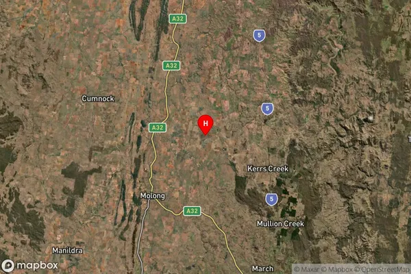 Boomey,New South Wales Satellite Map