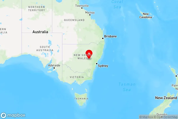 Cundumbul,New South Wales Region Map