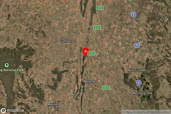 Larras Lee,New South Wales Satellite Map