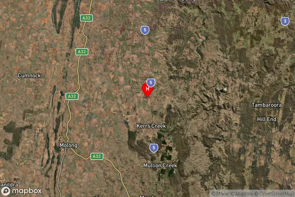 Warnecliffe,New South Wales Satellite Map