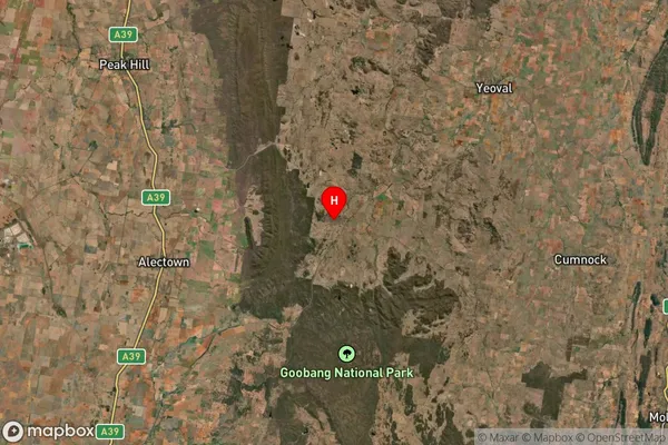 Baldry,New South Wales Satellite Map