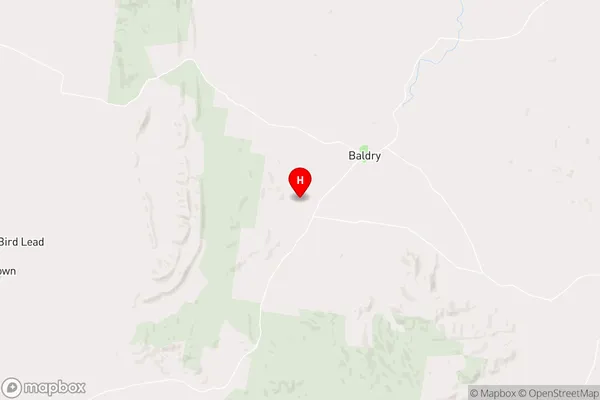 Baldry,New South Wales Area Map