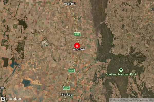 Alectown,New South Wales Satellite Map