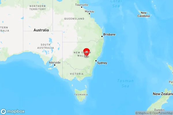 Beargamil,New South Wales Region Map