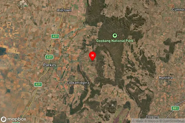 Bindogundra,New South Wales Satellite Map