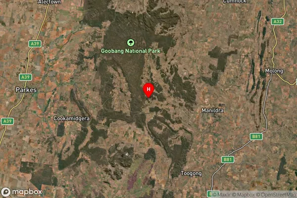 Bumberry,New South Wales Satellite Map