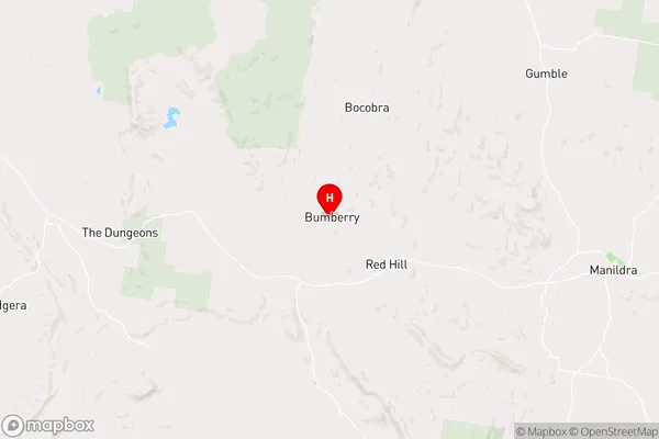 Bumberry,New South Wales Area Map