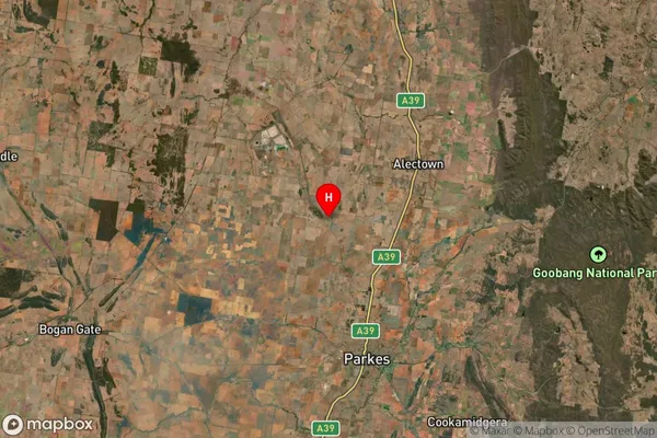 Goonumbla,New South Wales Satellite Map