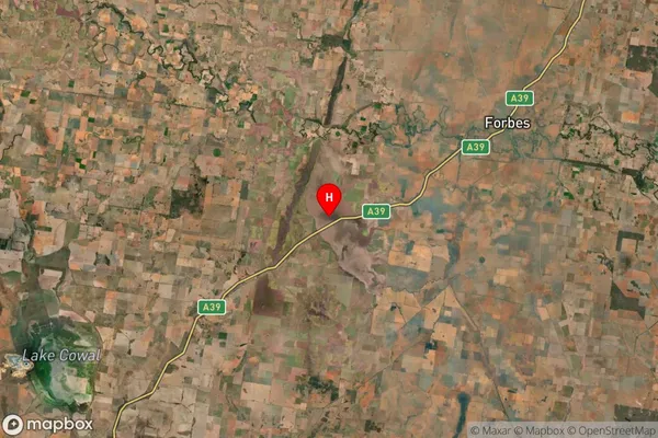 Bundaburrah,New South Wales Satellite Map