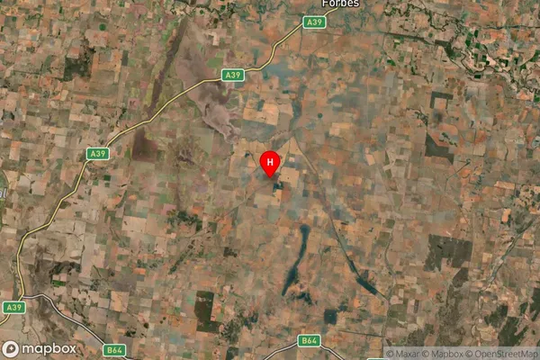 Garema,New South Wales Satellite Map