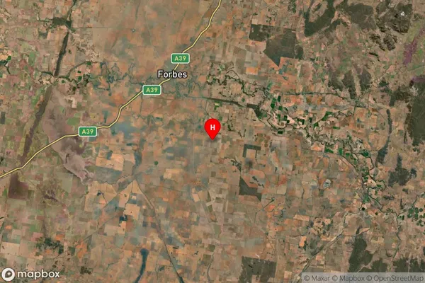 Grawlin,New South Wales Satellite Map