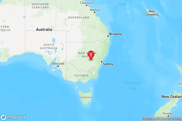 Mulyandry,New South Wales Region Map