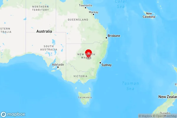 Trundle,New South Wales Region Map