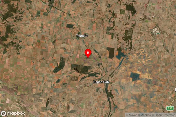 Botfields,New South Wales Satellite Map