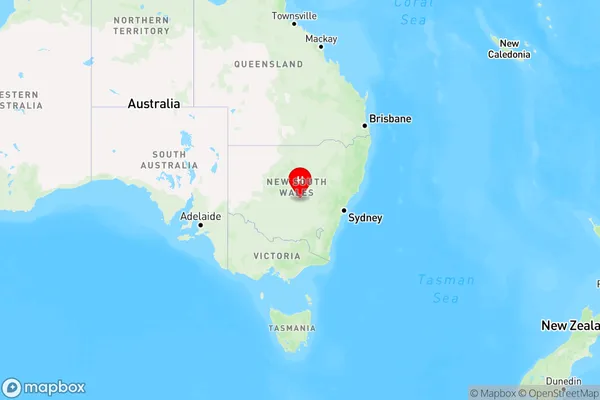 Derriwong,New South Wales Region Map