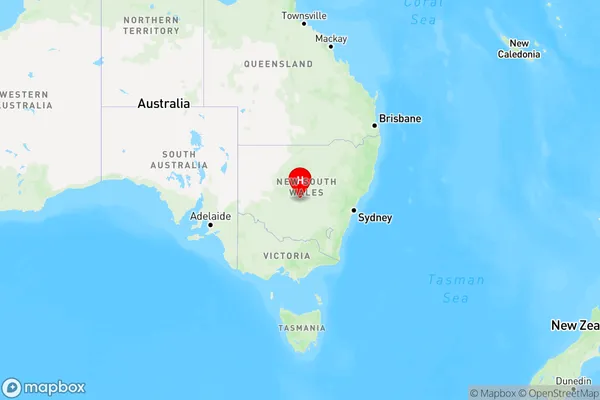 Euabalong,New South Wales Region Map