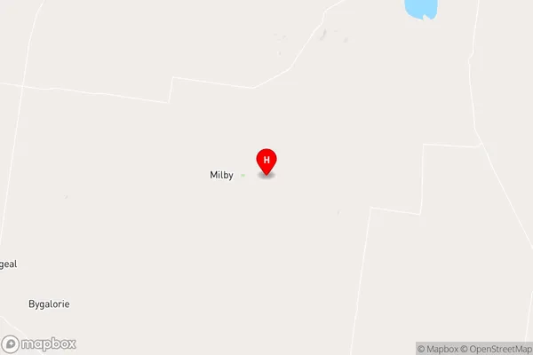 Milby,New South Wales Area Map