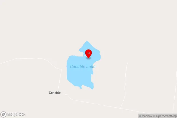 Conoble,New South Wales Area Map