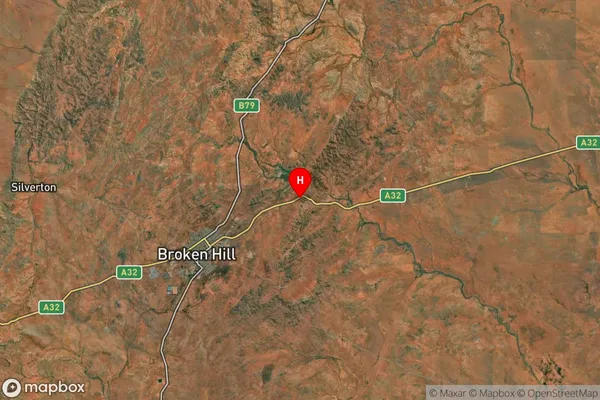 Mount Gipps,New South Wales Satellite Map