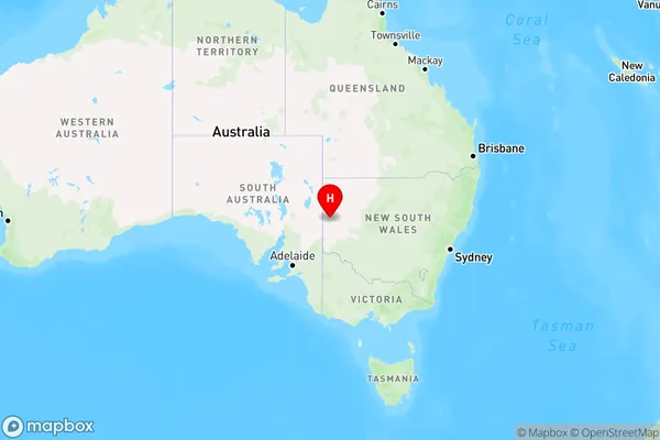 Mount Gipps,New South Wales Region Map