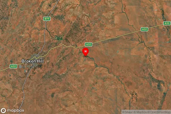 Stephens Creek,New South Wales Satellite Map